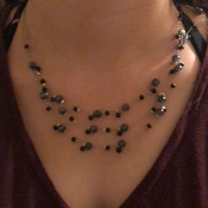 Black and grey necklace